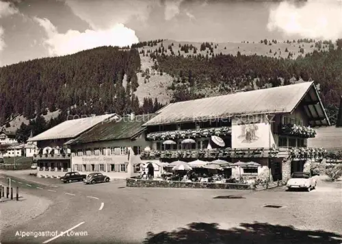 AK / Ansichtskarte Oberjoch Bad Hindelang Bayern Alpengasthof zum Loewen