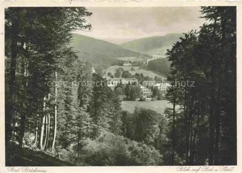 AK / Ansichtskarte Bad Brueckenau Bayern Blick auf Stadt und Bad