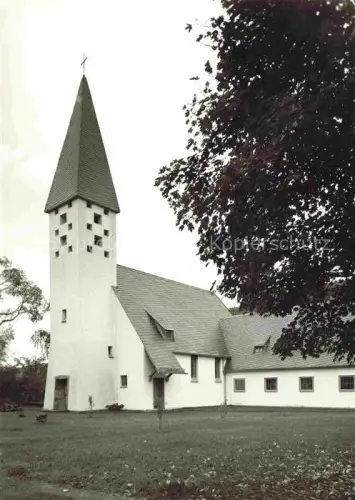 AK / Ansichtskarte Bad Brueckenau Bayern Ev Luth Friedenskirche