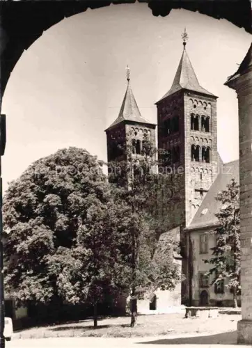 AK / Ansichtskarte Ilbenstadt Niddatal Hessen Alte Abteikirche