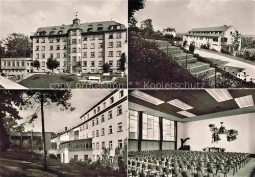 AK / Ansichtskarte Hensolthoehe Gunzenhausen Altmuehlsee Bayern Haus Wegwarte Bethel Saal