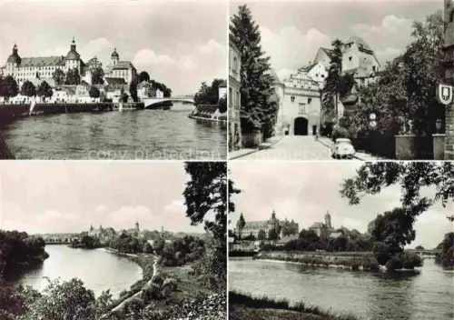 AK / Ansichtskarte Neuburg  Donau Bayern Donaupartien Teilansichten