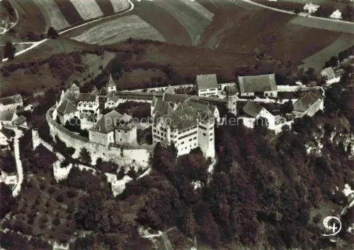 AK / Ansichtskarte Harburg Schwaben Schloss Harburg Fliegeraufnahme