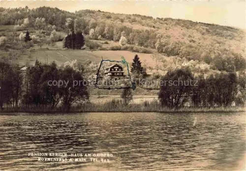 AK / Ansichtskarte Rothenfels  Main Unterfranken Main-Spessart Bayern Pension Kerber Haus am Gaiberg