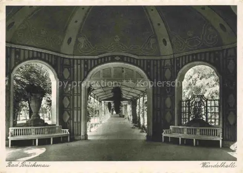 AK / Ansichtskarte Bad Brueckenau Bayern Heilbad Wandelhalle