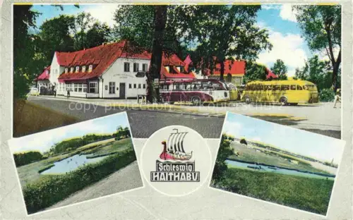 AK / Ansichtskarte Haddeby Schleswig Busdorf Schleswig-Holstein Historisches Gasthaus Hotel Haddeby Panorama