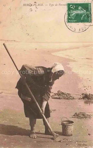 AK / Ansichtskarte BERCK-PLAGE 62 Type de Verrotière