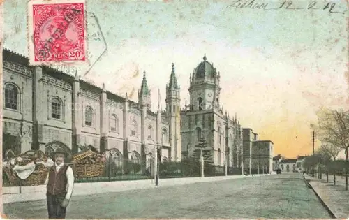 AK / Ansichtskarte LISBOA Lisbon Lissabon Lisbonne PT Mosteiro dos Jerónimos Kloster