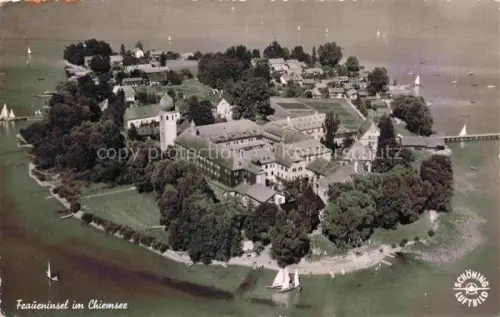 AK / Ansichtskarte Fraueninsel Chiemsee Kloster