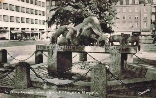 AK / Ansichtskarte Aarhus Arhus DK Ceres Bronden af Mogens Boggild