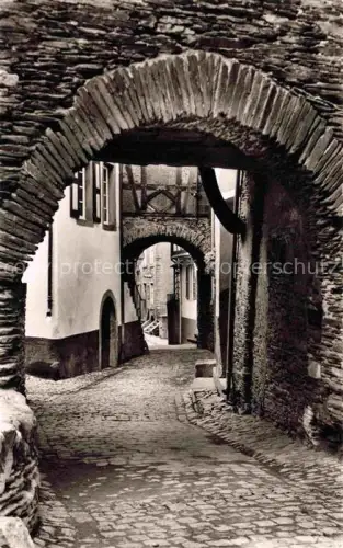 AK / Ansichtskarte Beilstein Mosel Rheinland-Pfalz Noerdliches Stadttor