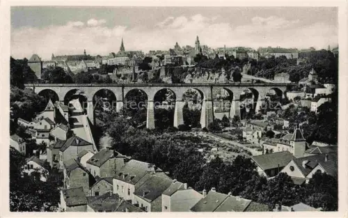 AK / Ansichtskarte LUXEMBOURG  Luxemburg Ville haute et Clausen