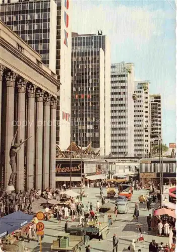 AK / Ansichtskarte STOCKHOLM  Sweden Hoetorget med hoeghusen