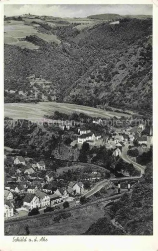 AK / Ansichtskarte Schuld Ahr Ahrweiler Rheinland-Pfalz Hotel zum Ahrtal Fliegeraufnahme