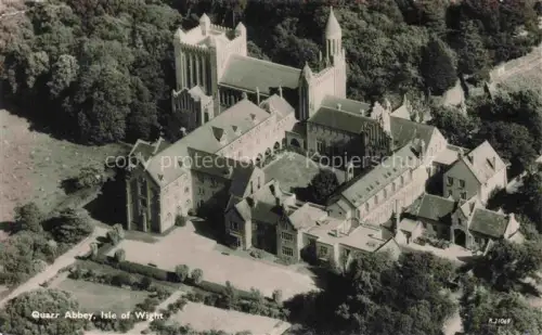 AK / Ansichtskarte Isle-of-Wight IOW   UK Quarr Abbey Fliegeraufnahme