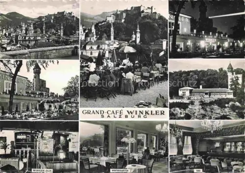 AK / Ansichtskarte SALZBURG  AT Grand Cafe Winkler Winkleralm Wintrgarten Bar