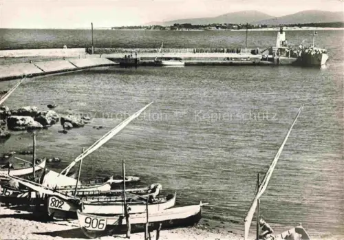 AK / Ansichtskarte Primorsko Burgas BG Hafenpartie