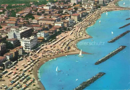 AK / Ansichtskarte Viserba Rimini IT Fliegeraufnahme