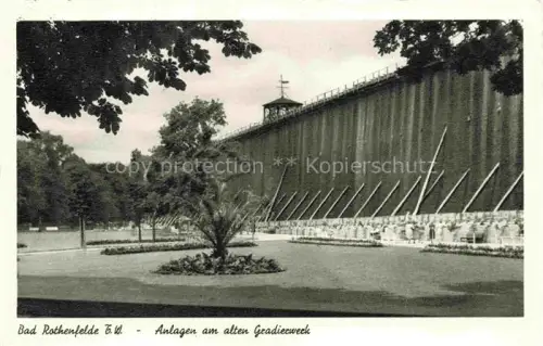 AK / Ansichtskarte Bad Rothenfelde Osnabrueck Niedersachsen Anlagen am alten Gradierwerk