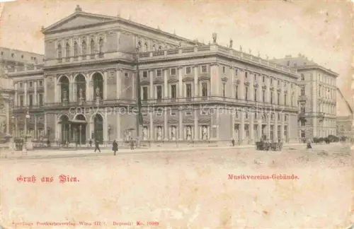 AK / Ansichtskarte WIEN AT Musikvereins-Gebaeude