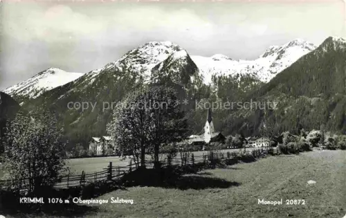 AK / Ansichtskarte Krimml 1076m Pinzgau AT Panorama