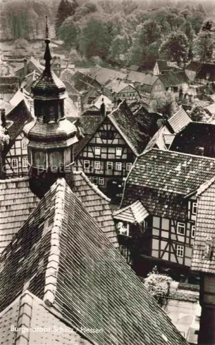 AK / Ansichtskarte Schlitz Hessen Blick ueber die Daecher der Burgenstadt