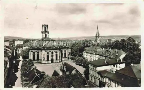 AK / Ansichtskarte SAARBRueCKEN Saarland Partie bei der Ludwigskirche