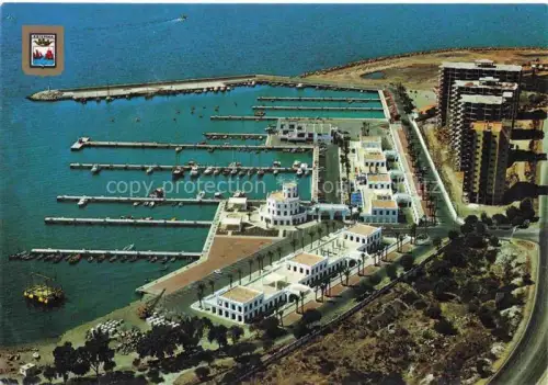 AK / Ansichtskarte Estepona Malaga Andalucia ES Puerto Deportivo Fliegeraufnahme