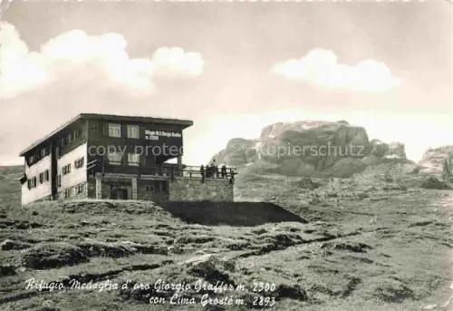 AK / Ansichtskarte Giorgio MERANO Meran IT Rifugio Medaglia d'aro con Cima Grosle