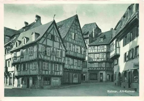 AK / Ansichtskarte Kolmar  Colmar Elsass 68 Haut-Rhin Alt-Kolmar Altstadt Fachwerkhaeuser