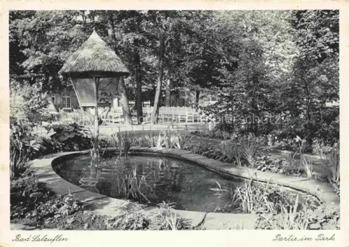AK / Ansichtskarte BAD SALZUFLEN Lippe NRW Partie im Park