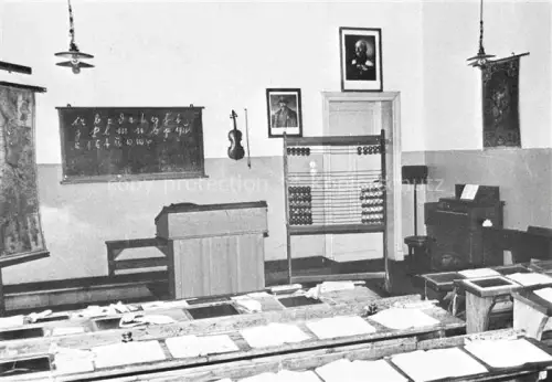 AK / Ansichtskarte Bohlenbergerfeld ZETEL Friesland Niedersachsen Schulmuseum Ausstellungsraum