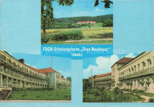 AK / Ansichtskarte Tabarz Bad Tabarz Thueringen Panorama FDGB Erholungsheim Theo Neubauer