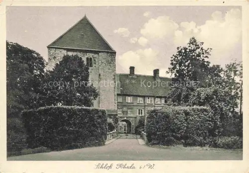 AK / Ansichtskarte Rheda -Wiedenbrueck Westfalen Schloss
