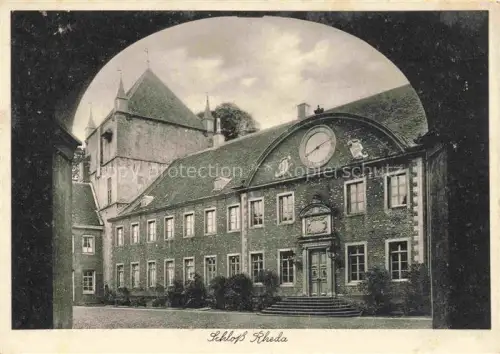 AK / Ansichtskarte Rheda -Wiedenbrueck Westfalen Schloss