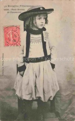 AK / Ansichtskarte Fouesnant QUIMPER 29 Finistere Tracht, Bretagne