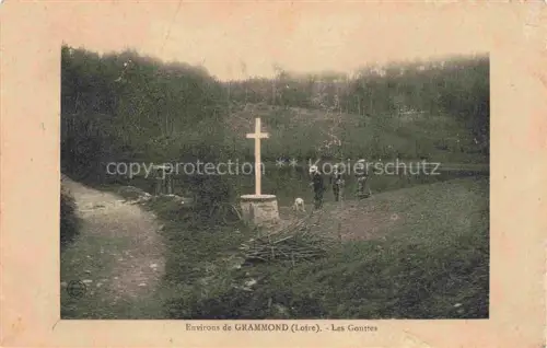 AK / Ansichtskarte Grammond Montbrison 42 Loire Kreuz Landschaft