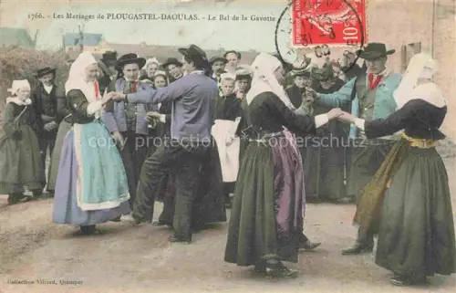 AK / Ansichtskarte Plougastel-Daoulas BREST 29 Finistere Tracht Tanz Hochzeit