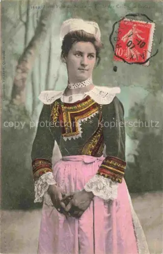 AK / Ansichtskarte Scaer Quimper 29 Finistere Tracht Coiffe Bretagne