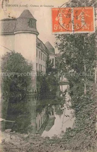 AK / Ansichtskarte Marcoux Montbrison 42 Loire Schloss