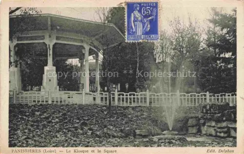 AK / Ansichtskarte Panissieres Montbrison 42 Loire Pavillon Brunnen Park