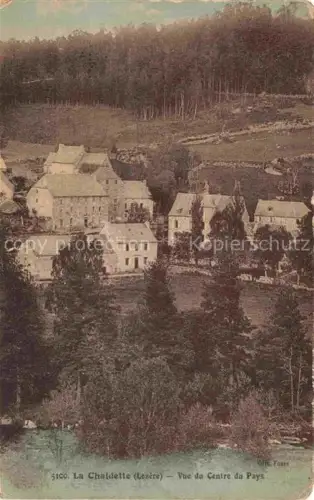 AK / Ansichtskarte La Chaldette Brion Mende 48 Lozere Vue du Centre du Pays