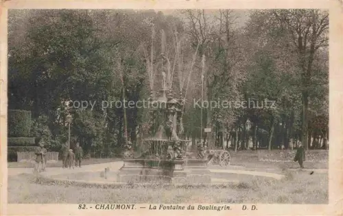 AK / Ansichtskarte CHAUMONT 52 Haute-Marne La Fontaine du Boulingrin