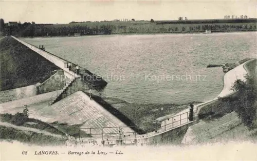 AK / Ansichtskarte LANGRES 52 Haute-Marne Barrage de la Liez