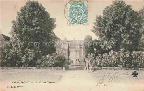 AK / Ansichtskarte CHAUMONT 52 Haute-Marne Entree du Chateau