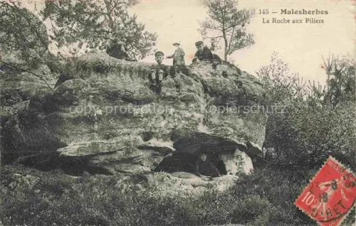 AK / Ansichtskarte Malesherbes Pithiviers 45 Loiret La Roche aux Piliers
