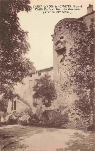 AK / Ansichtskarte Saint-Haon-le-Chatel Vieille Porte et Tour des Remparts