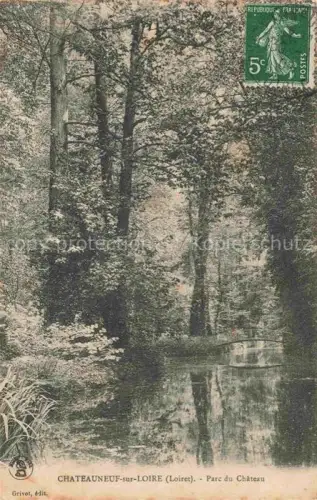 AK / Ansichtskarte Chateauneuf -sur-Loire ORLEANS 45 Loiret Parc du Chateau