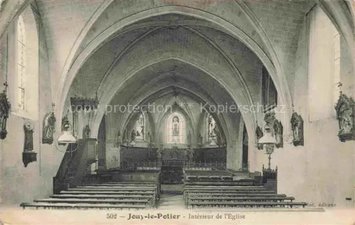 AK / Ansichtskarte Jouy-le-Potier ORLEANS 45 Loiret Interieur de l'Eglise