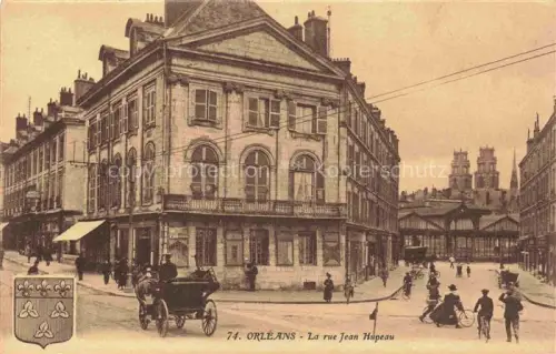 AK / Ansichtskarte ORLEANS 45 Loiret La rue Jean Hupeau